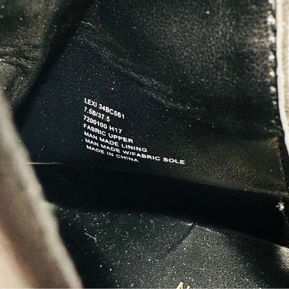 BCBGeneration Lexi Black Ankle Charm Heeled Stiletto Booties - Picture 7 of 7